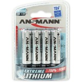 ANSMANN extreme LITHIUM Batterie, mignon AA, 4er Blister