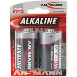 ANSMANN alkaline Batterie "RED", mono D, 2er Blister