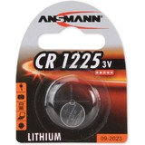 ANSMANN lithium Knopfzelle CR1225, 3 Volt, 1er Blister