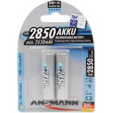 ANSMANN nimh Akku Premium, mignon AA, 2.850 mAh, 2er Blister