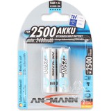 ANSMANN nimh Akku maxE+, mignon (AA) 2.500 mAh, 2er Blister