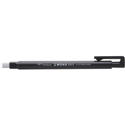 Tombow Radierstift "MONO zero", eckige Spitze, schwarz