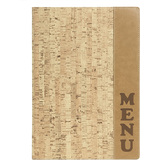 Securit speisekarten-mappe DESIGN CORK, din A4, beige