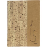 Securit weinkarte DESIGN CORK, din A4, beige