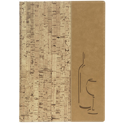 Securit Weinkarte DESIGN CORK, DIN A4, beige