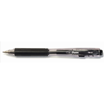 <small>Pentel Druckkugelschreiber BK437 schwarz (BK437-A)</small>