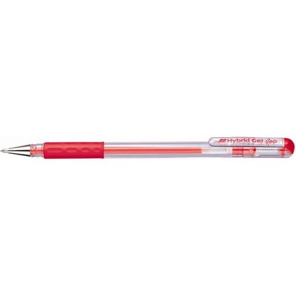 Pentel Gel-Tintenroller Hybrid Gel Grip K116, rot