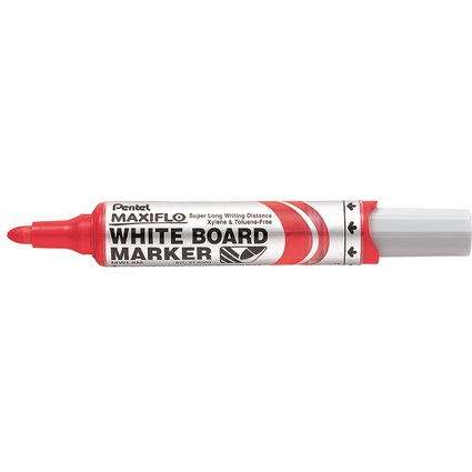 Pentel Whiteboard-Marker MAXIFLO MWL5M, rot