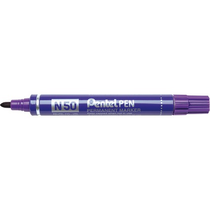 Pentel Permanent Marker N50, violett, Rundspitze