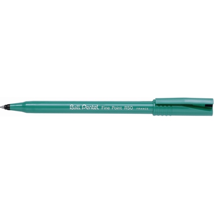 Pentel Tintenroller Ball Pentel R50, schwarz - Recycology