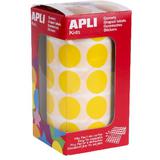 agipa apli Kids sticker Creative "Rund", auf Rolle, gelb
