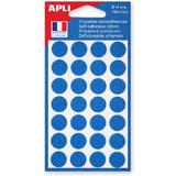 agipa apli Markierungspunkte, Durchmesser: 15 mm, rund, blau