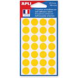 agipa apli Markierungspunkte, Durchmesser: 15 mm, rund, gelb