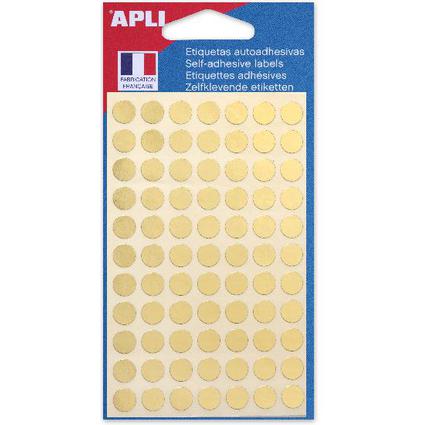 agipa APLI Markierungspunkte, Durchmesser: 8 mm, gold