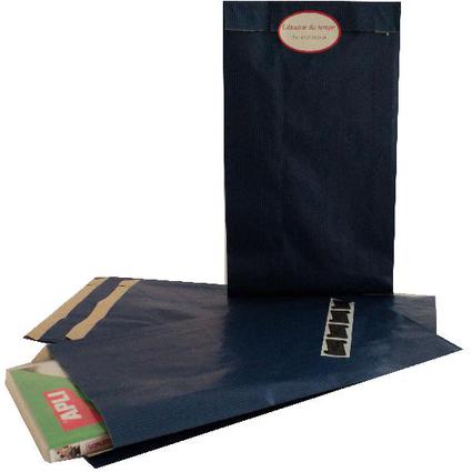 agipa Geschenkumschlge - aus Kraftpapier, mittel, blau