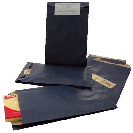 agipa Geschenkumschlge - aus Kraftpapier, gro, blau