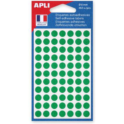 agipa APLI Markierungspunkte, Durchmesser: 8 mm, rund, grün