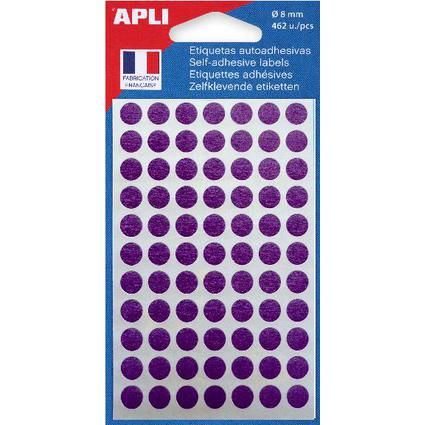 APLI Markierungspunkte, Durchmesser: 8 mm, violett