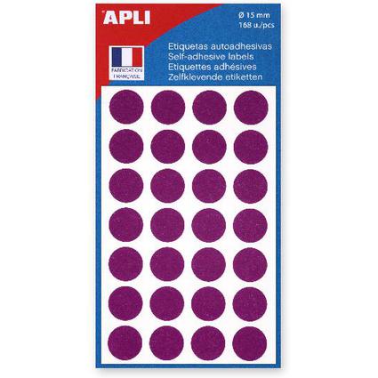 agipa APLI Markierungspunkte, Durchmesser: 15 mm, violett