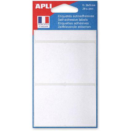 agipa APLI Vielzweck-Etiketten, 38 x 50 mm, weiß