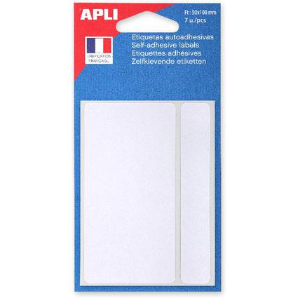 agipa APLI Vielzweck-Etiketten, 50 x 100 mm, weiß