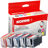 Kores multi-pack Tinte g1513kit ersetzt canon PGI-525BK/