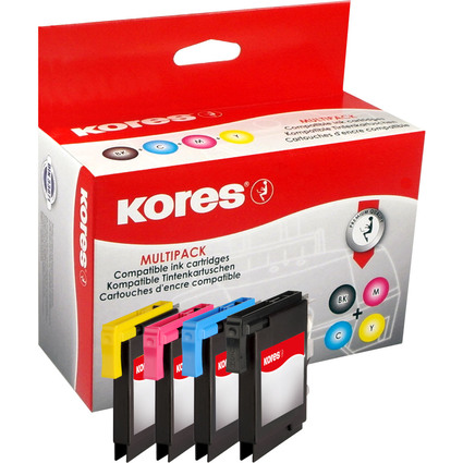 Kores Multi-Pack Tinte G1523KIT ersetzt brother LC-985BK/