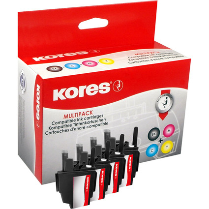 Kores Multi-Pack Tinte G1524KIT ersetzt brother LC-1220/