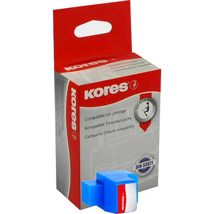 Kores Tinte G1700C ersetzt hp C8771EE/hp No.363, cyan