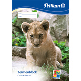 Pelikan zeichenblock C3/10, din A3, 100 g/qm, 10 Blatt