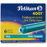 Pelikan tintenpatronen 4001 TP/6, türkis