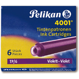 Pelikan tintenpatronen 4001 TP/6, violett