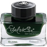 Pelikan tinte "Edelstein ink Olivine", im Glas