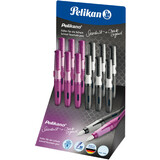 Pelikan Fllhalter pelikano Stardust/Dark Legend, im Display