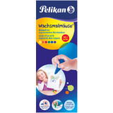 Pelikan Wachsmalmuse, farbig sortiert, 6er Geschenk-Set