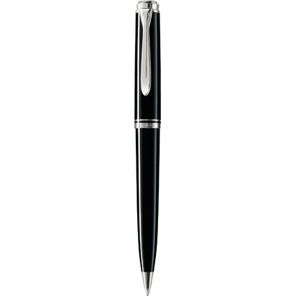 Pelikan Drehkugelschreiber "Souvern 805", schwarz/silber