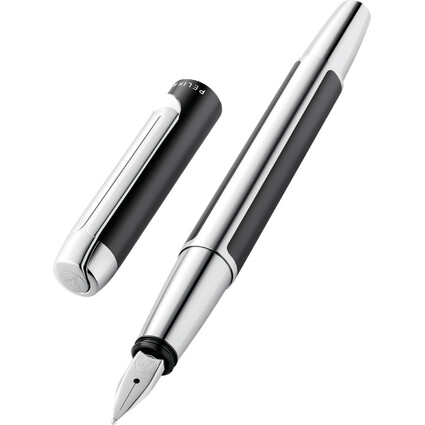 Pelikan Fllhalter "PURA", anthrazit, Federbreite: F