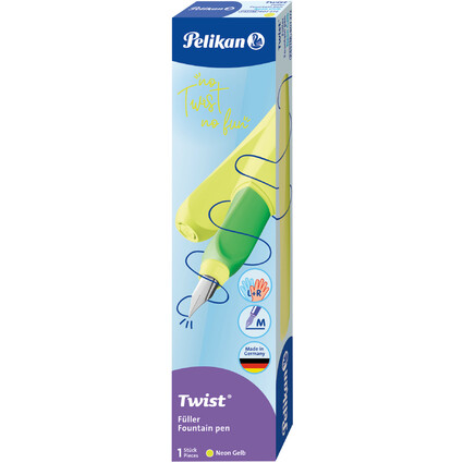 Pelikan Twist Fllhalter Neon, neongelb