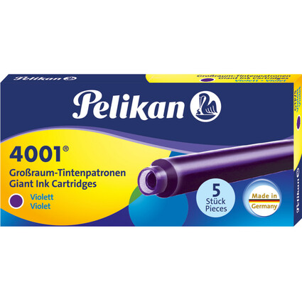 Pelikan Groraum-Tintenpatronen 4001 GTP/5, violett