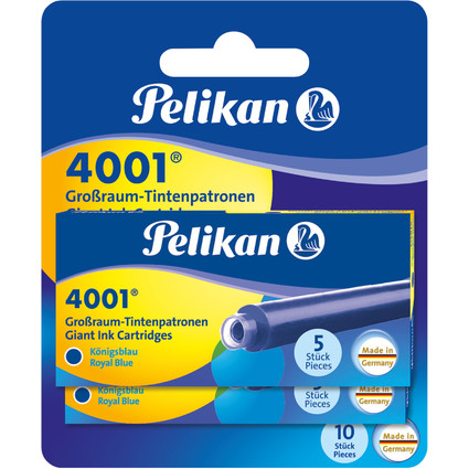 Pelikan Groraum-Tintenpatronen 4001 GTP/5/2/B, knigsblau