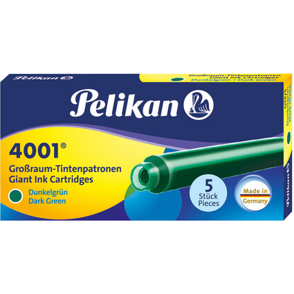 Pelikan Groraum-Tintenpatronen 4001 GTP/5, dunkelgrn