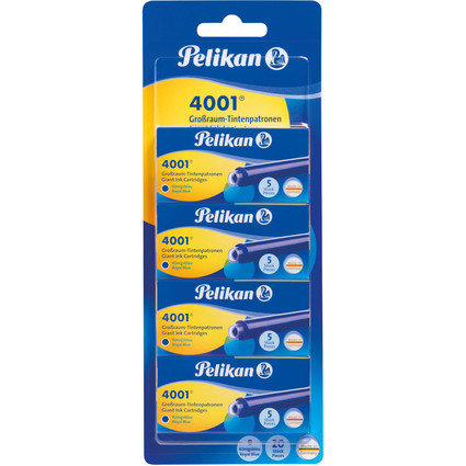Pelikan Groraum-Tintenpatronen 4001 GTP/5, knigsblau