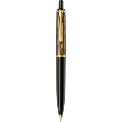 Pelikan Druckkugelschreiber K 200, braun marmoriert
