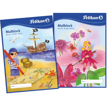 <small>Pelikan Malblock MC 3/30 DIN A3 70 g/qm 30 Blatt (137661)</small>