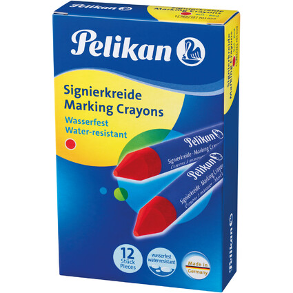 Pelikan Signierkreide 762, rot, Durchmesser: 13,5 mm