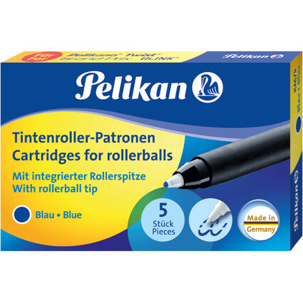 Pelikan Tintenroller-Patronen fr Pelikano/Twist, Blister
