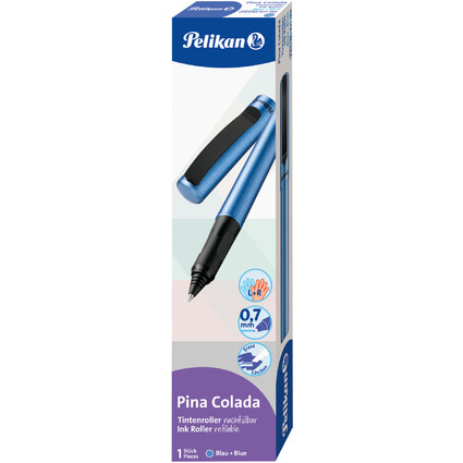 Pelikan Tintenroller Pina Colada, blau-metallic