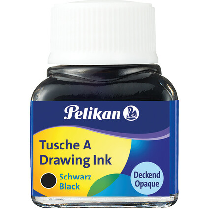 Pelikan Tusche A, Inhalt: 10 ml im Glas, schwarz (17)