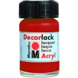 Marabu acryllack "Decorlack", kirschrot, 15 ml, im Glas