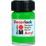 Marabu acryllack "Decorlack", saftgrün, 15 ml, im Glas